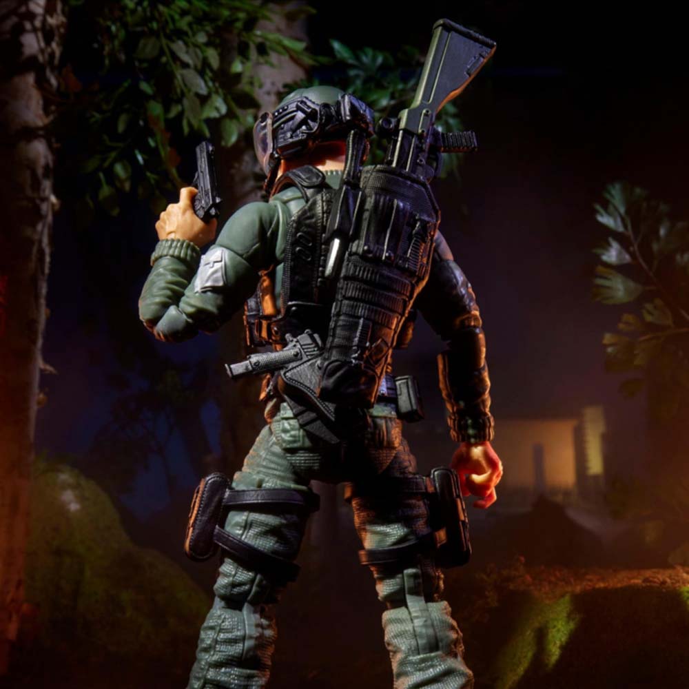 G.I. Joe - Clayton “Hawk” Abernathy with M.M.S. Classified Series 6" Action Figure - Screenshot 2