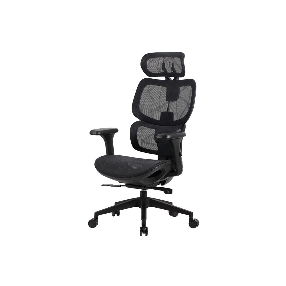 OneX - VENTRA PREMIUM Mesh Office Gaming Chair - Black - Screenshot 2