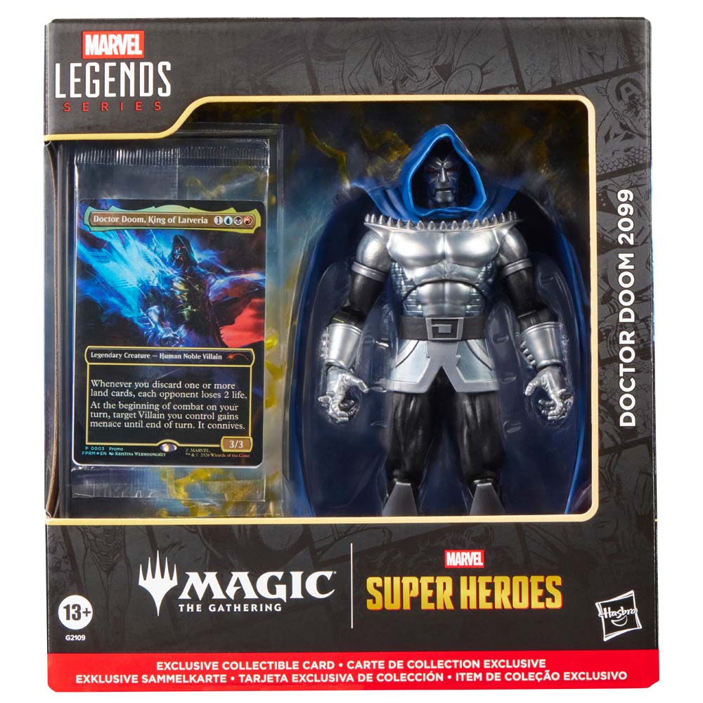 Marvel x Magic: The Gathering - Doctor Doom 2099 Marvel Legends Action Figure - Screenshot 3