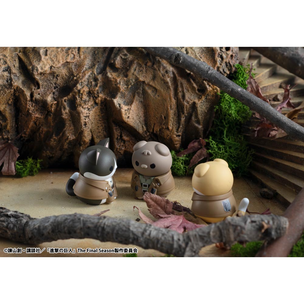 Attack On Titan - Mega Cat Project Attack On Tinyan Survey Corps Regiment Danyan! Blind Box (Single Box) - Screenshot 9