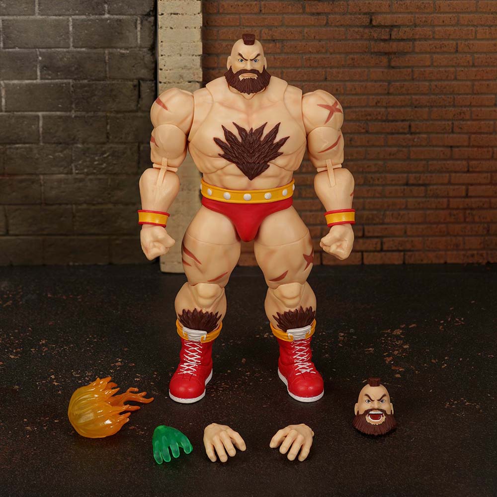 Ultra Street Fighter II: The Final Challengers - Zangief 1/12th Scale Action Figure - Screenshot 3