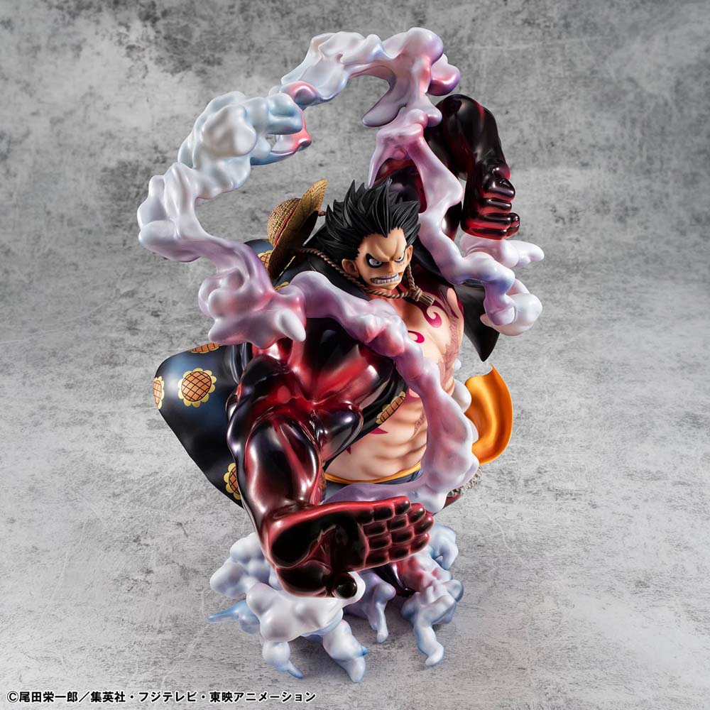 One Piece - Portrait.Of.Pirates Monkey D. Luffy Gear 4 Boundman Statue - Screenshot 1