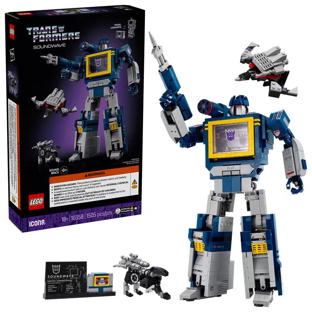 Transformers - LEGO Soundwave 10358 - Screenshot 3