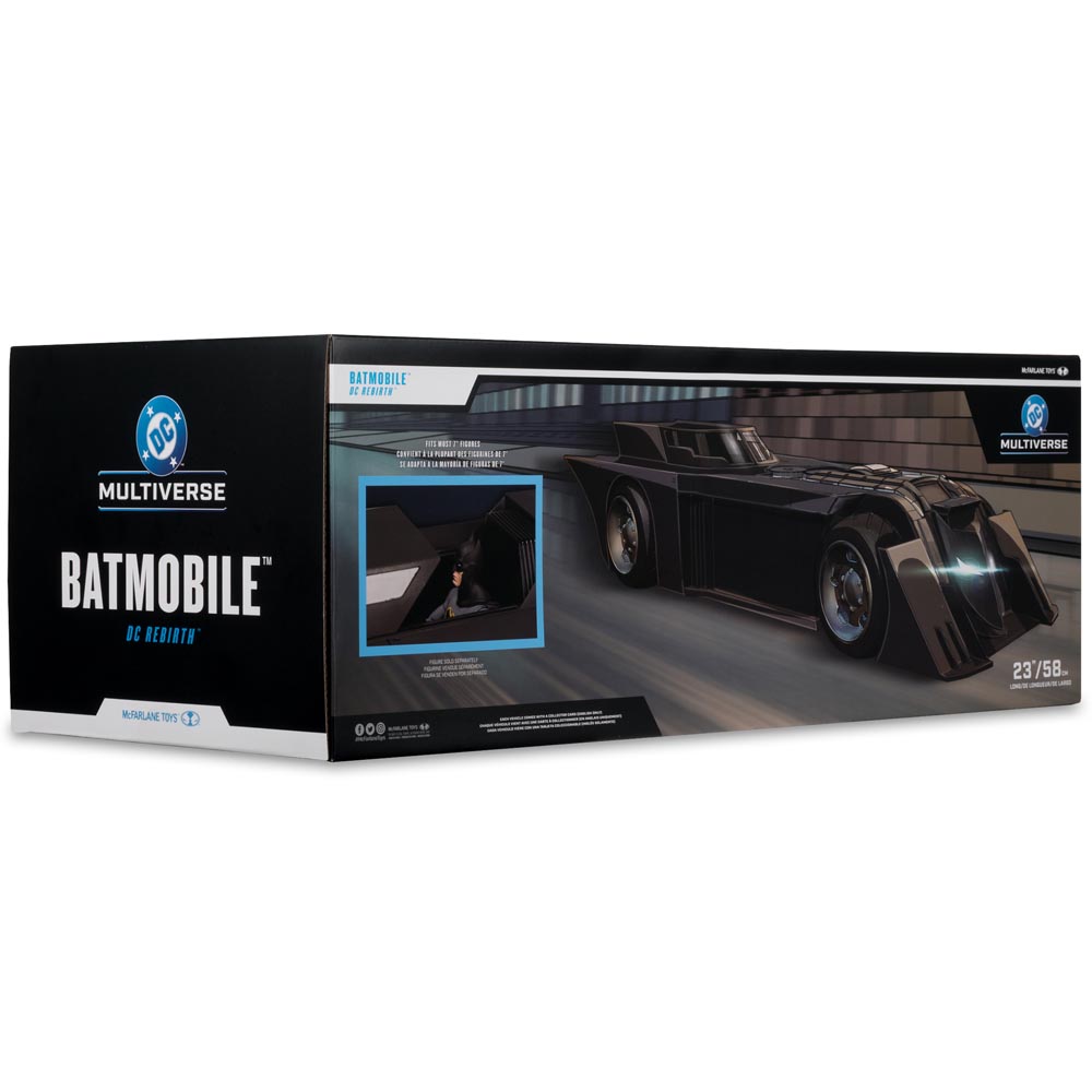 DC Comics - DC Multiverse The Batmobile (DC Rebirth) Vehicle 7" Scale Action Figure - Screenshot 4