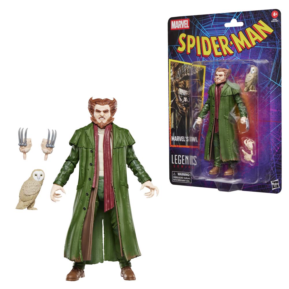 Marvel - Spider-Man - Owl Retro Marvel Legends Action Figure - Screenshot 1