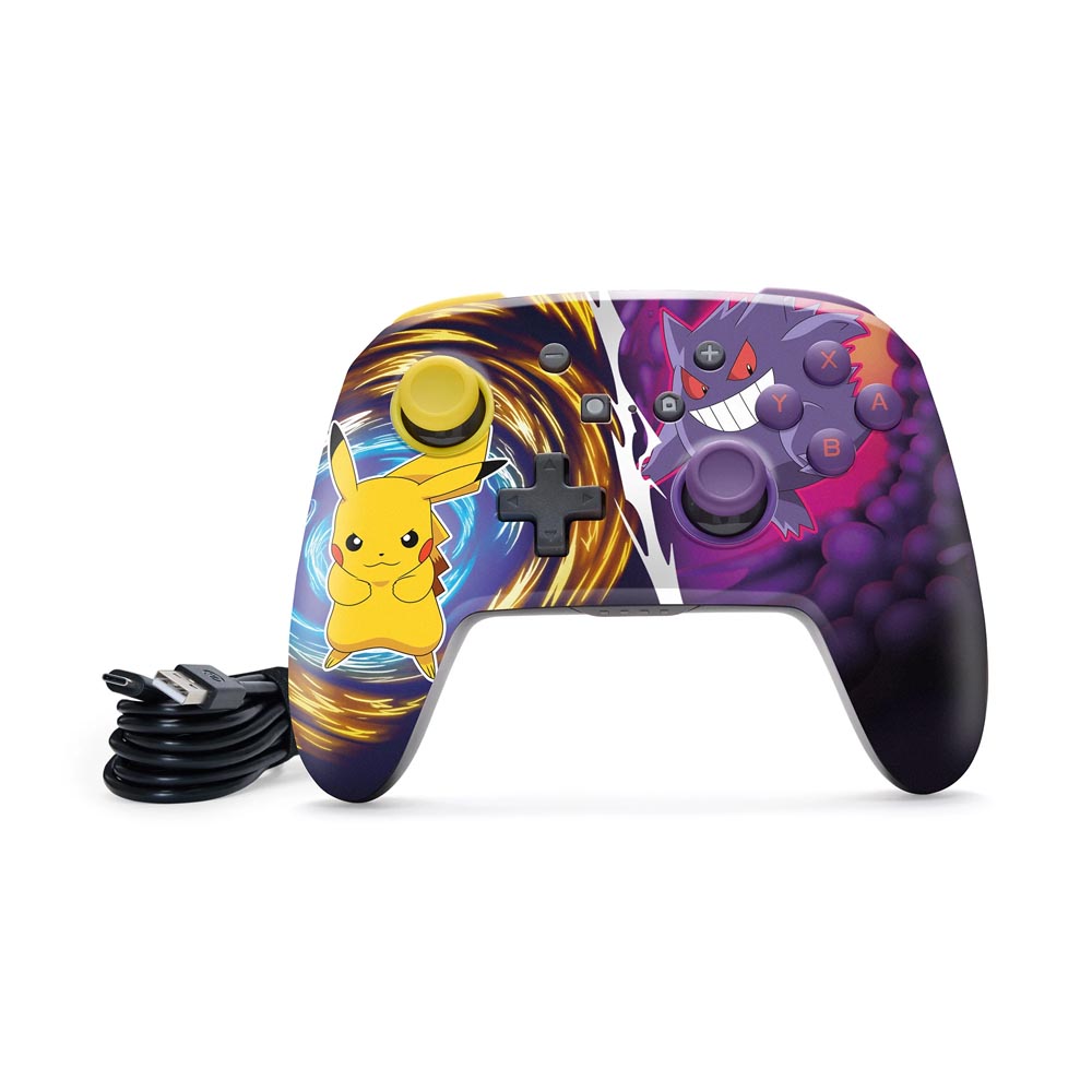 PowerA - Enhanced Wireless Controller for Nintendo Switch - Pikachu vs. Gengar - Screenshot 2