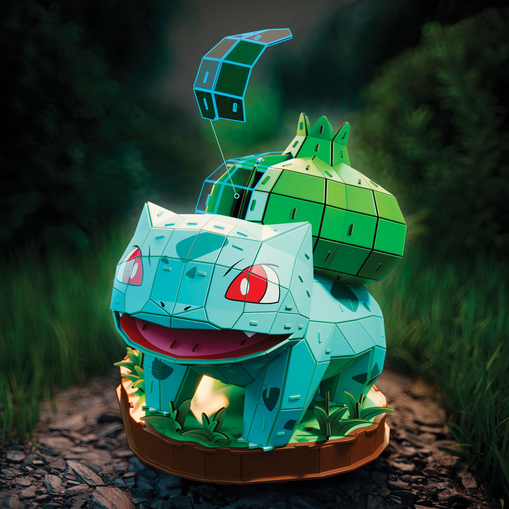 Pokemon - Bulbasaur 4D Puzzle Model Kit - Screenshot 1