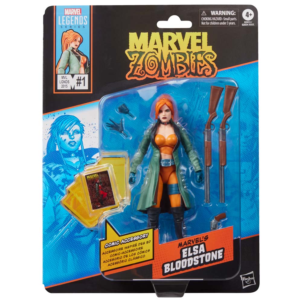 Marvel - Marvel Zombie - Elsa Bloodstone Marvel Legends Action Figure - Screenshot 1