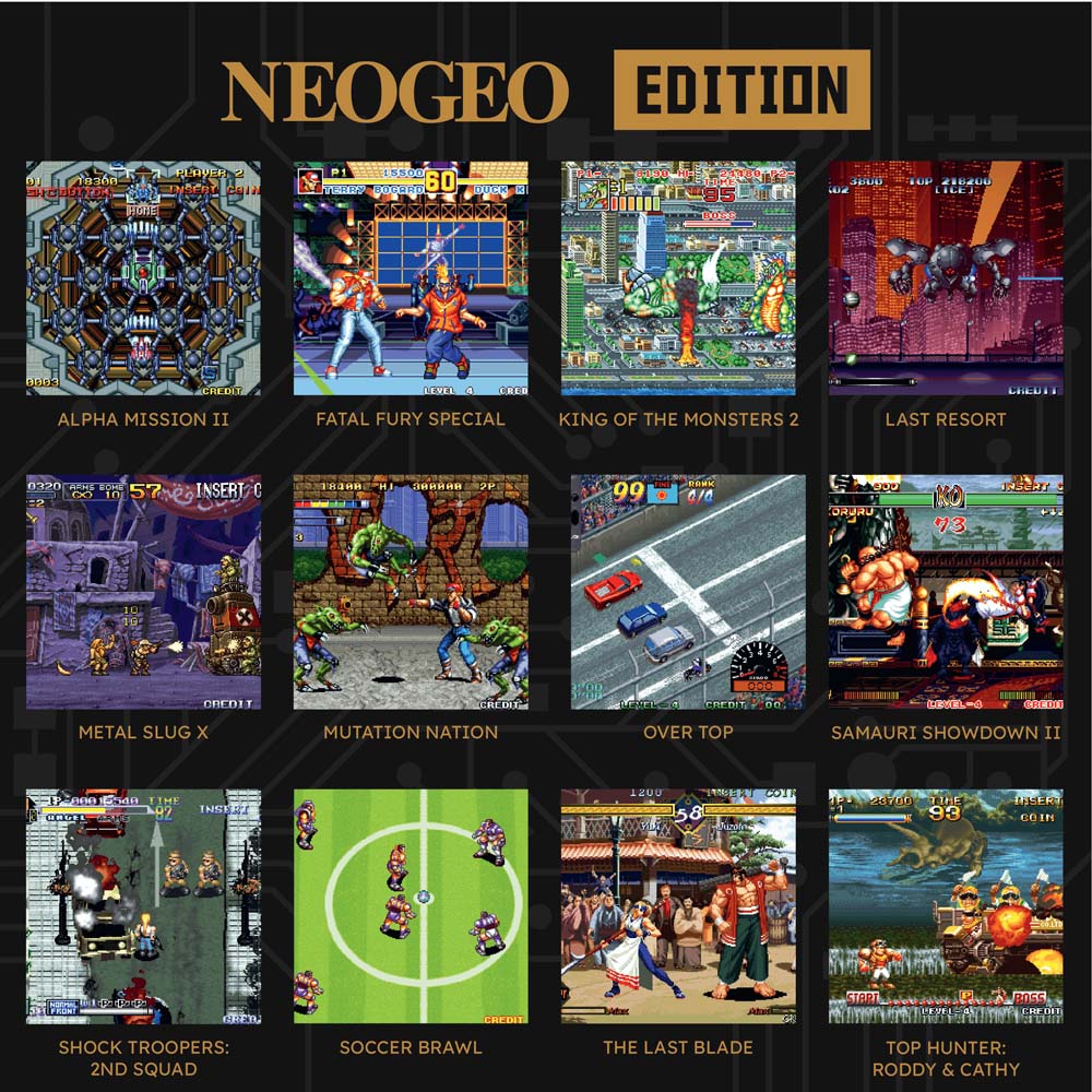HyperMegaTech! Evercade Super Pocket Console - NEOGEO Edition - Screenshot 1