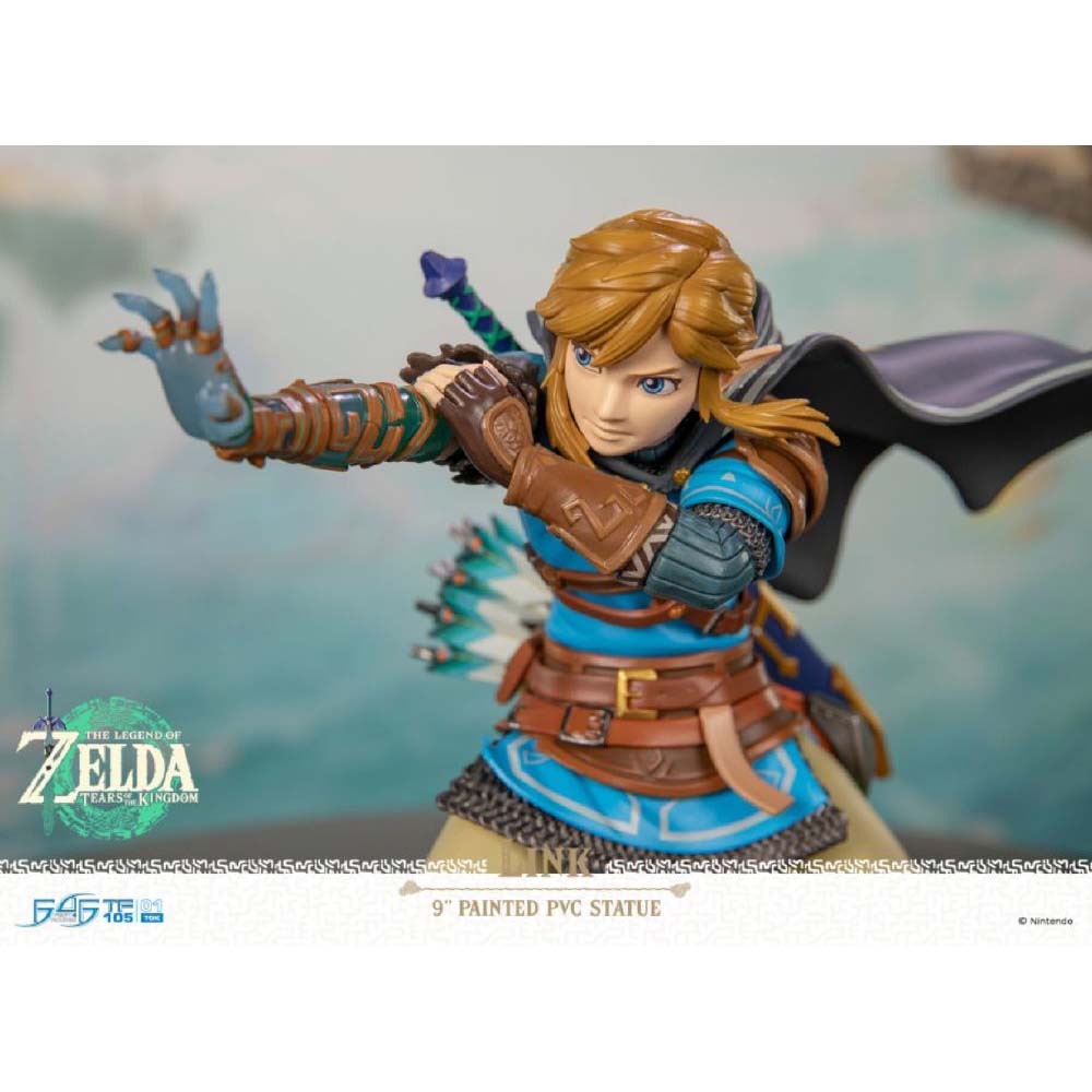 Nintendo - The Legend of Zelda: Tears of the Kingdom - Link PVC Statue - Screenshot 5