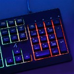 4Gamers - Lightup Gaming Keyboard - Black - Screenshot 1