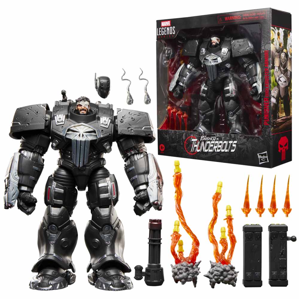 Marvel – Punisher – Thunderbolts Punisher Hulkbuster Armour Action Figure - Screenshot 2