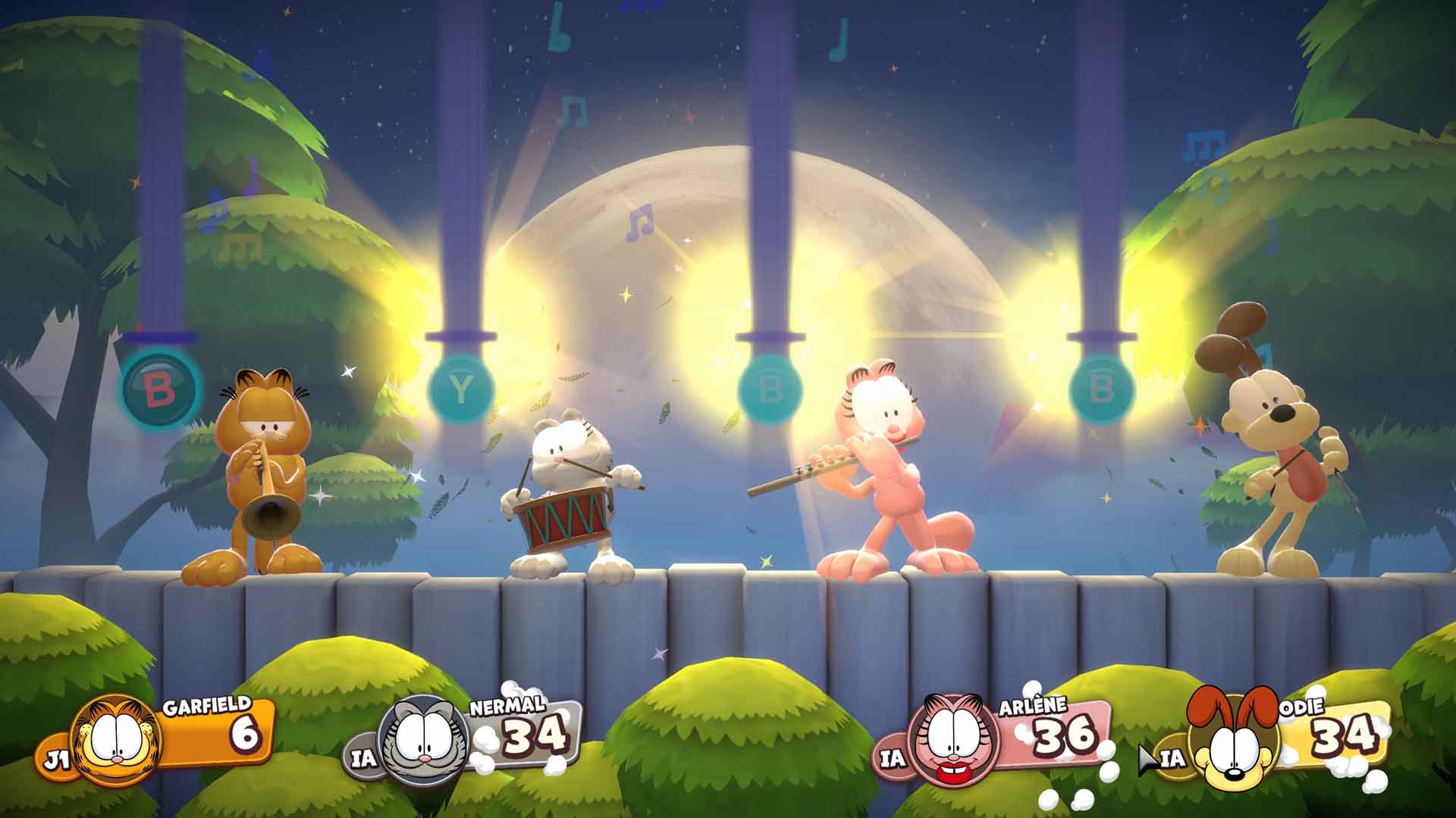 Garfield Lasagna Party - Screenshot 2