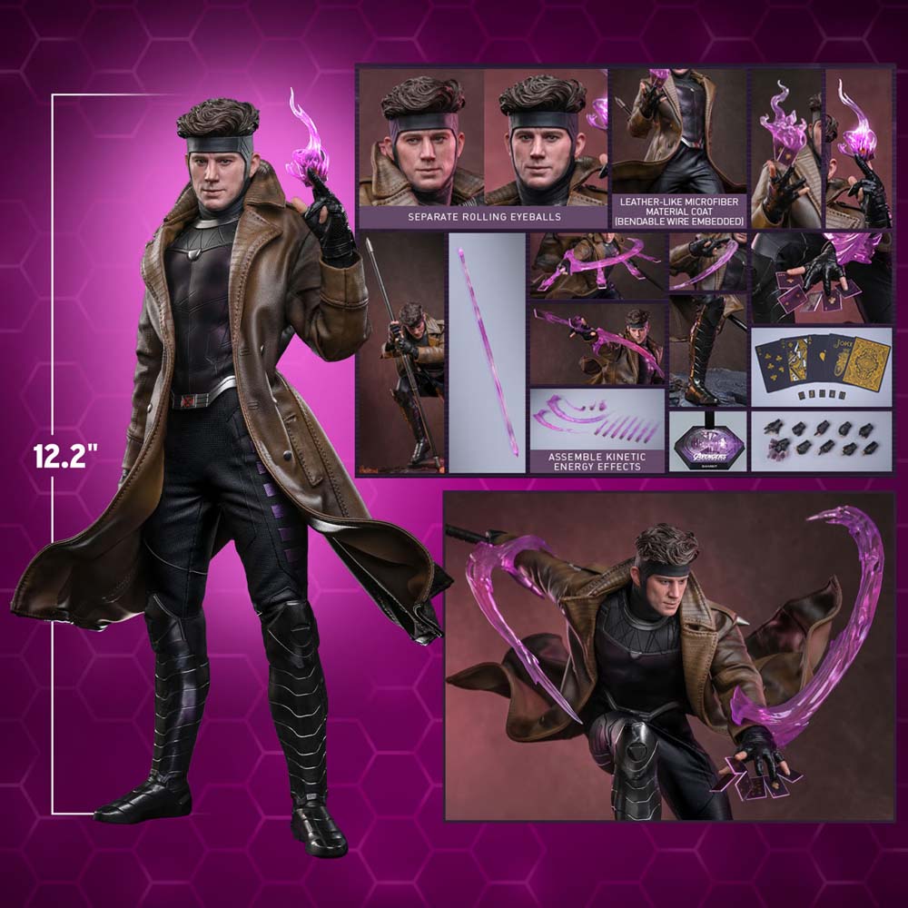 Marvel - Avengers: Doomsday - Gambit 1/6 Scale Action Figure - Screenshot 12