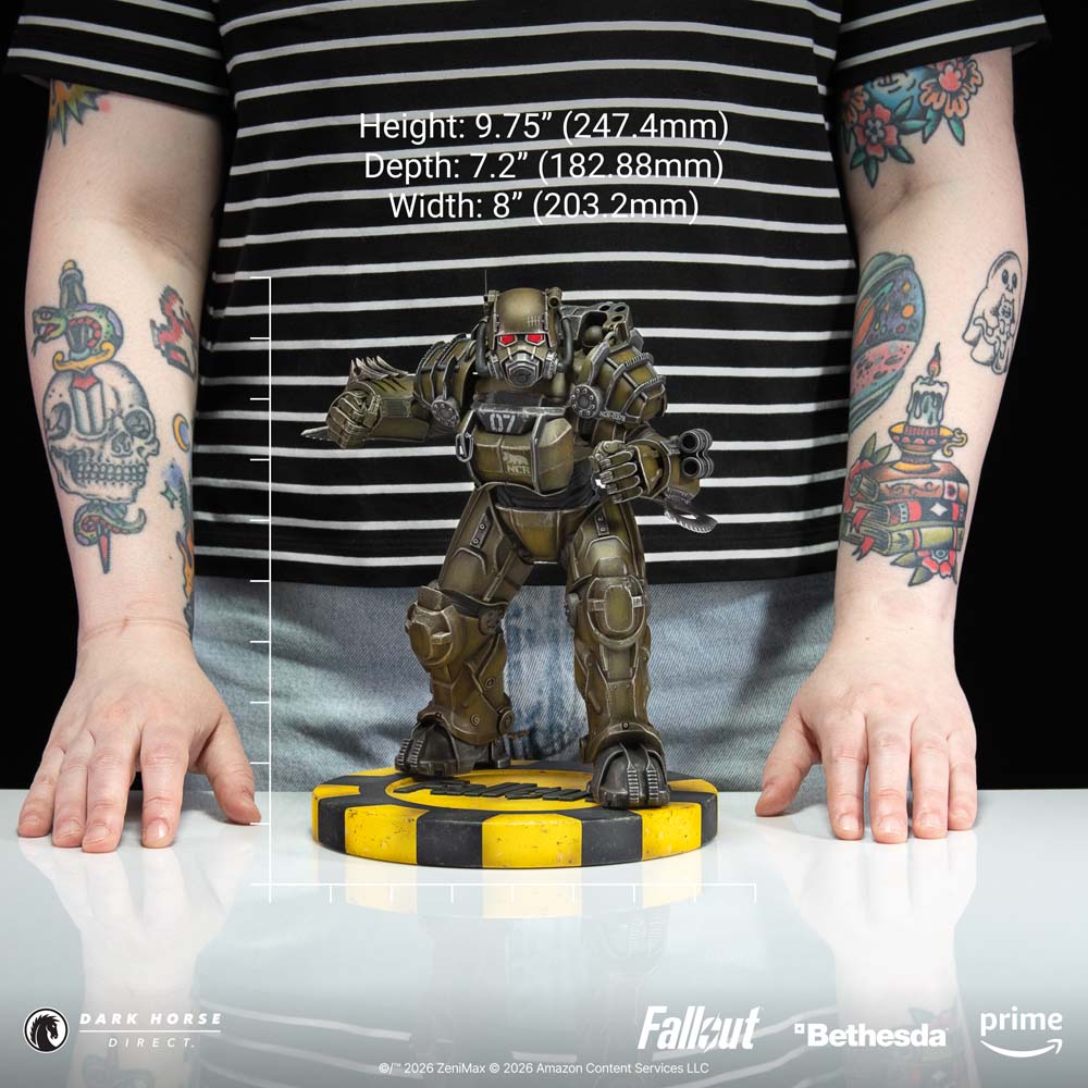 Fallout (2024) - NCR Power Armor 10" Statue - Screenshot 6