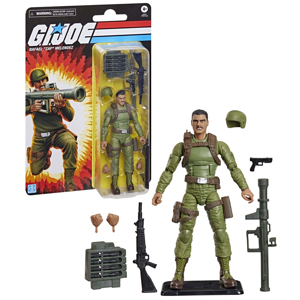 G.I. Joe - Classified Series - Rafael “Zap” Melendez Retro 6