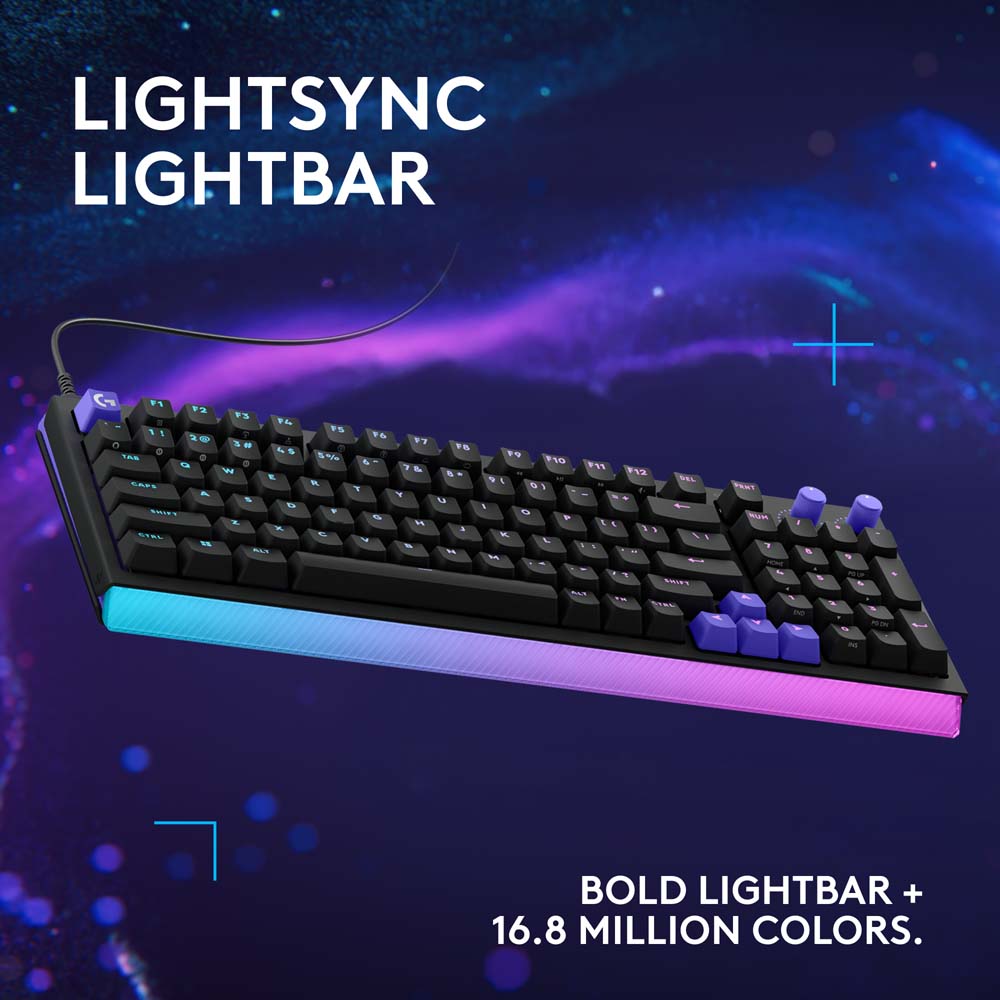 Logitech G G512 X 98 Mechanical Gaming Keyboard - Black - Screenshot 2