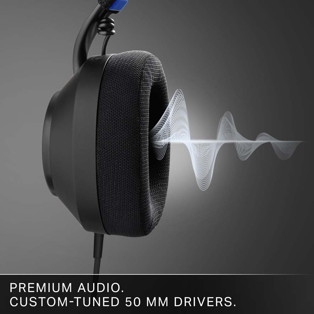 LucidSound LS10 Wired Gaming Headset for Playstation - Black - Screenshot 8