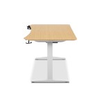 TTRacing - Titus X Smart Desk - 1.6m Oak (L) - Screenshot 1