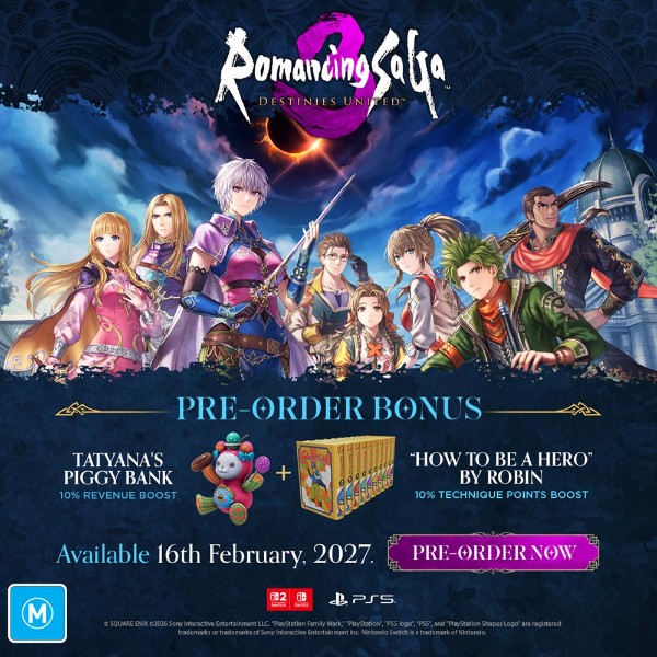 Romancing SaGa 3: Destinies United - Nintendo Switch - EB Games