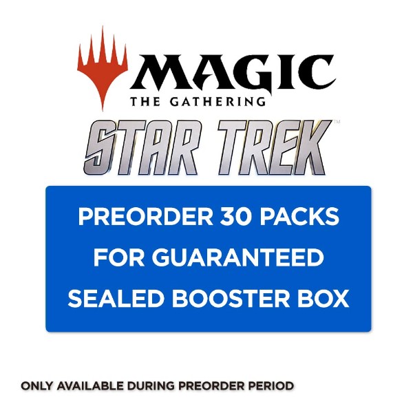 star trek booster box Rittenhouse Discovery Season 4 Trading Card Pack The Gathering cards 2026 Magic the Gathering Star